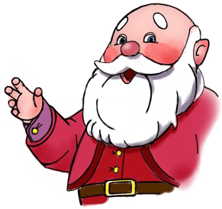 Christmas Santa Face Free PNG Image