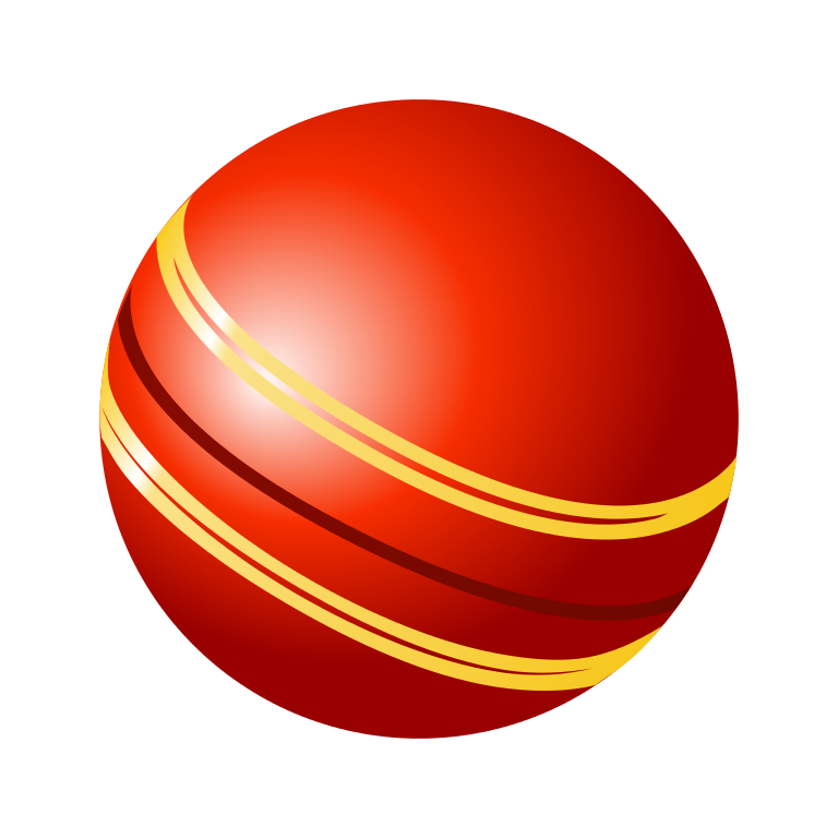 Cricket الكرة PNG الموافقة المسبقة عن علم