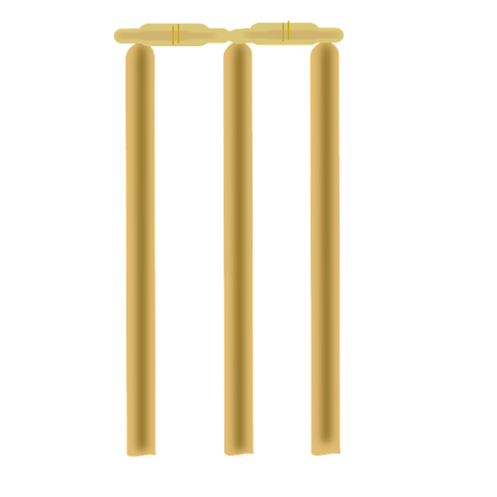 Cricket Stumps PNG High-Quality Image