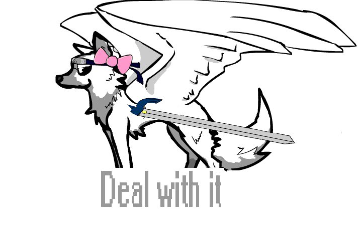 Deal With It Pixel Sunglasses PNG Download Image