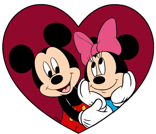Disney Saint Valentin Day PNG Image Transparente