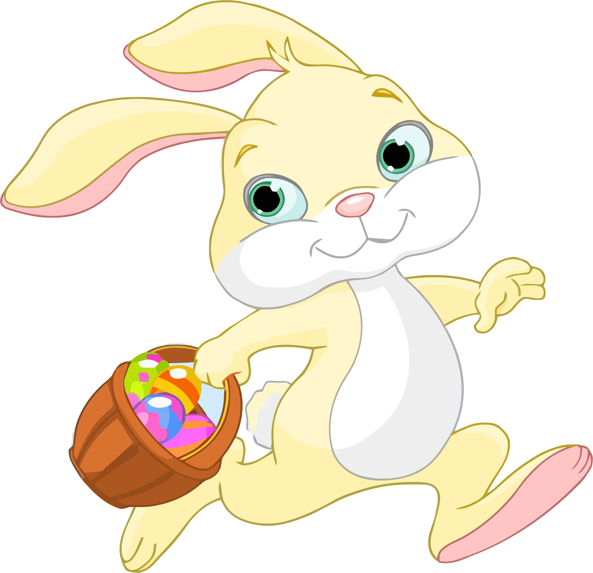 Пасхальный кролик бесплатно PNG Image
