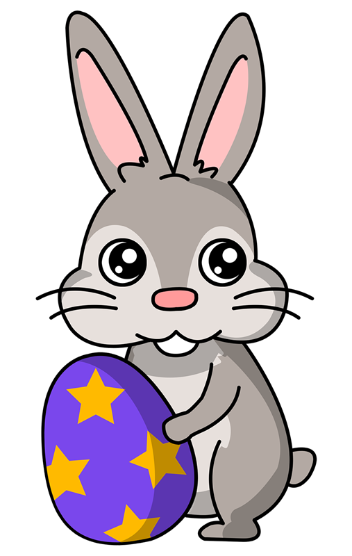 Immagine di alta qualità PNG Bunny di Pasqua