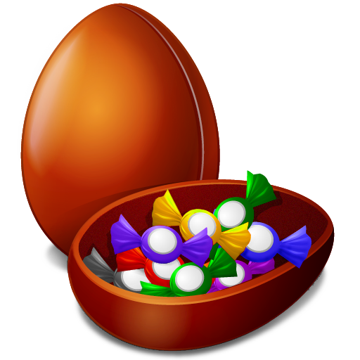 Fondo de la imagen PNG de los dulces de Pascua