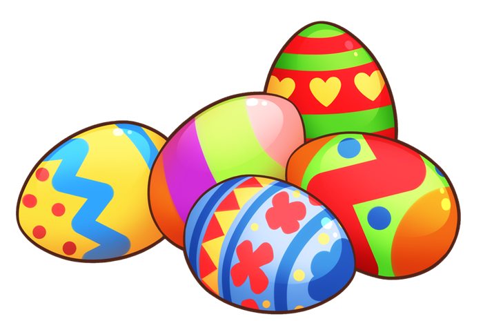Easter Eggs PNG Pic