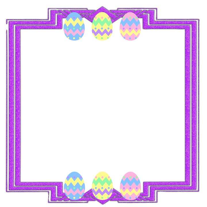 Easter Frames For Photoshop PNG Free Download