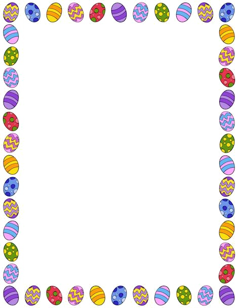 Easter Frames For Photoshop PNG Pic