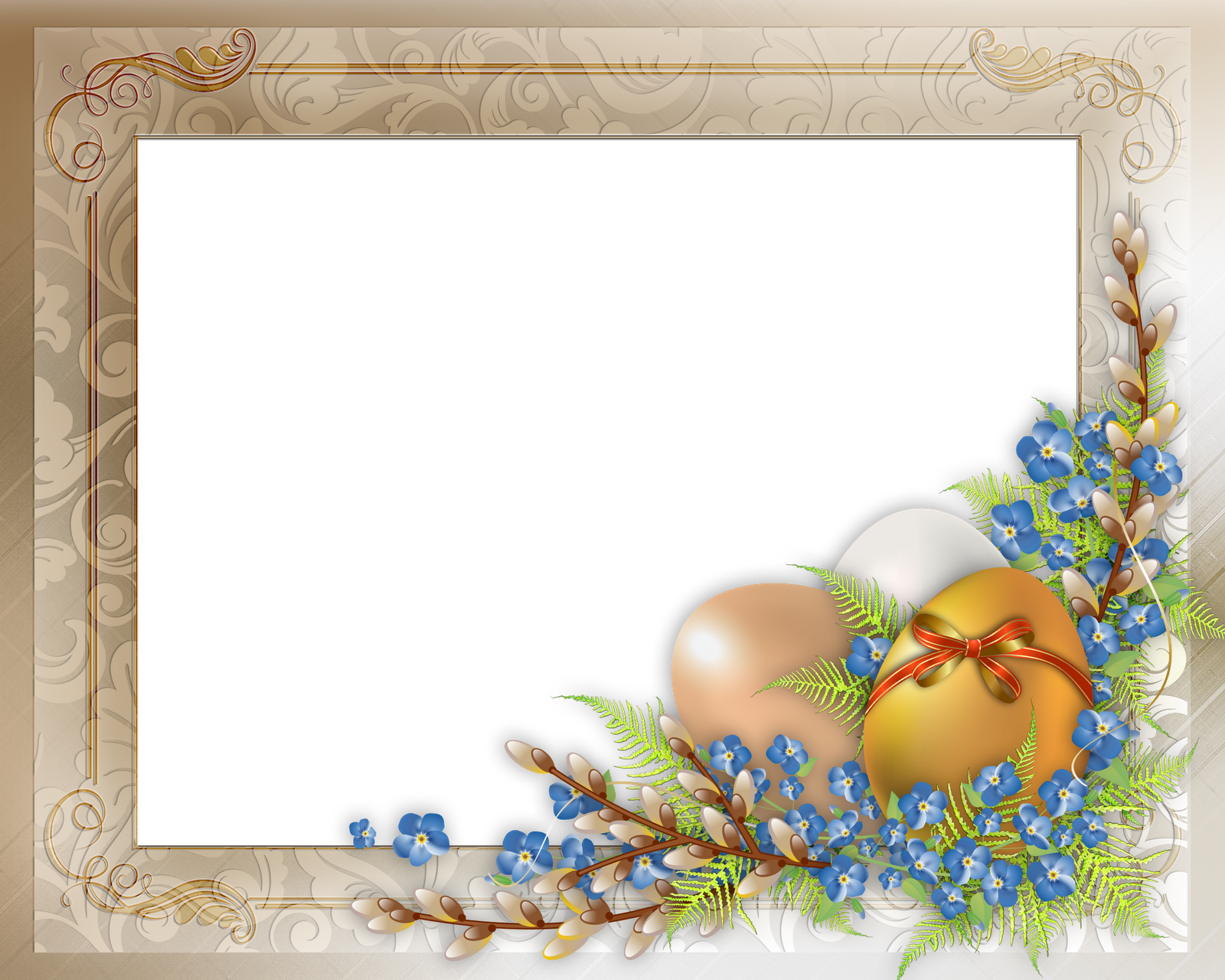 Easter Frames PNG Free Download