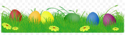 Easter Grass Eggs PNG Free Download
