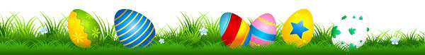 Immagine PNG uova di erba di Pasqua con sfondo Trasparente