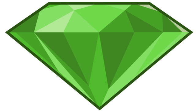 Emerald PNG Background Image