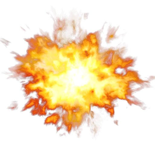 Explosion PNG-Bild transparent