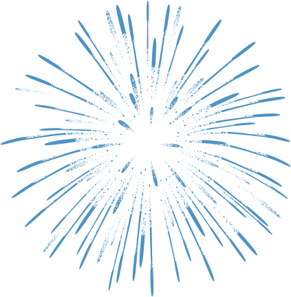 Feuerwerk-PNG-Bild mit transparentem Hintergrund