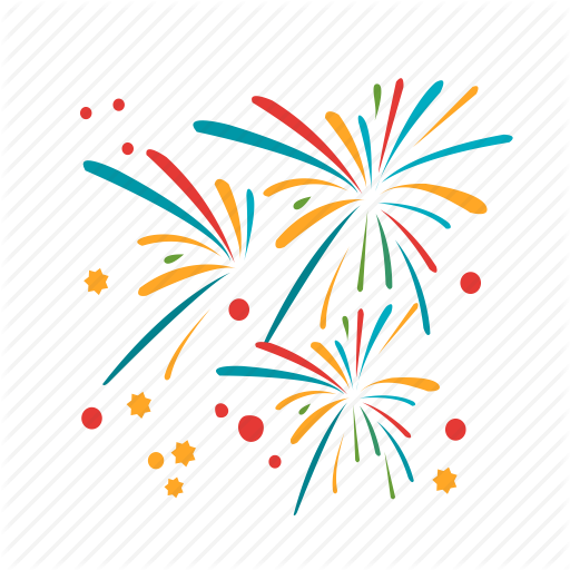 Fireworks PNG-Bild