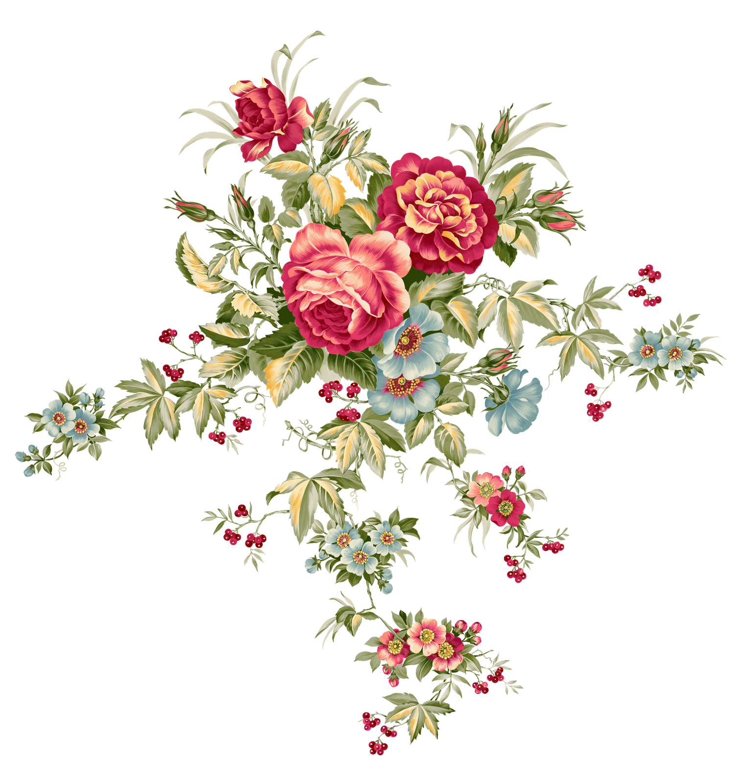 Floral PNG Image Background