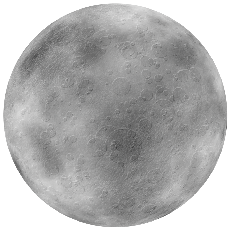 Foto PNG bulan purnama