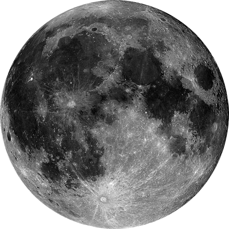 Immagini trasparenti della luna piena