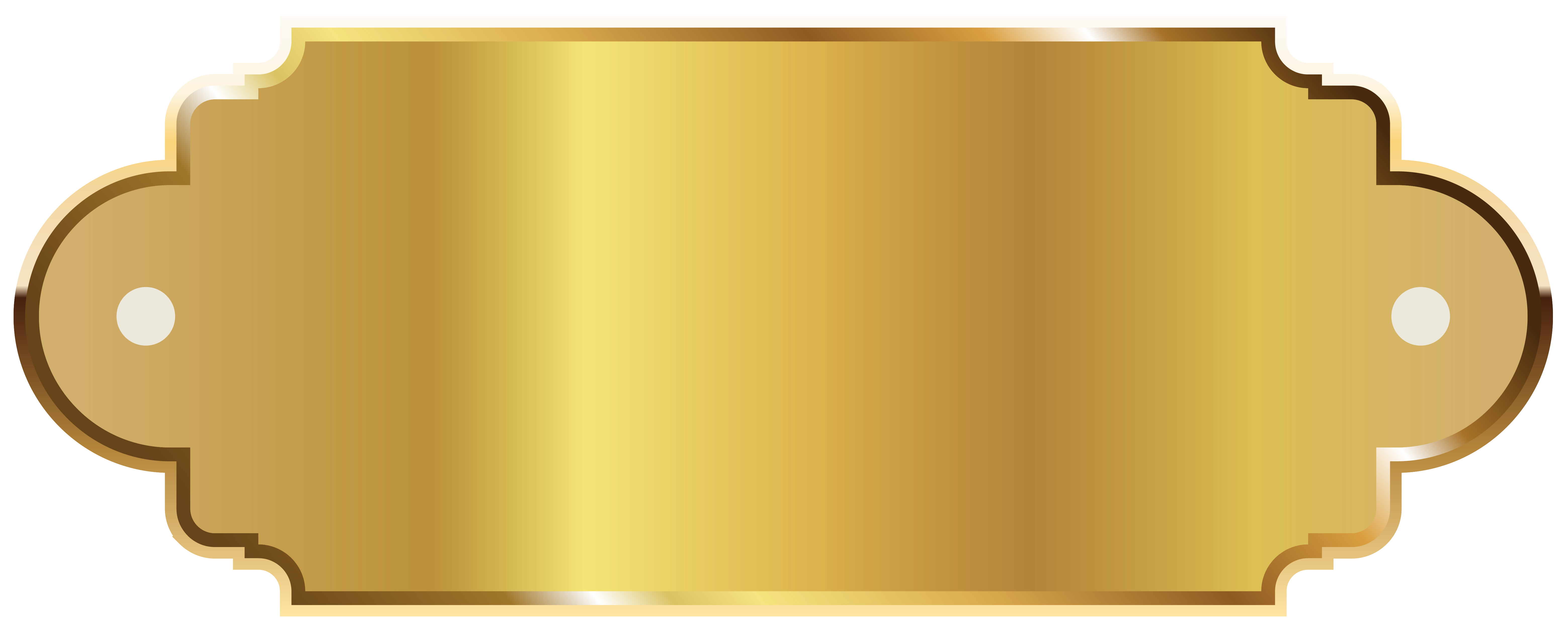 Banner Golden PNG Pic