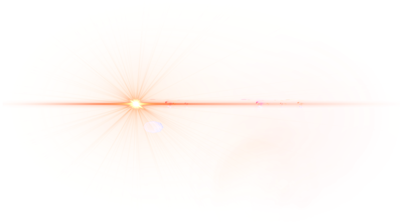 Golden Flare PNG Background Image
