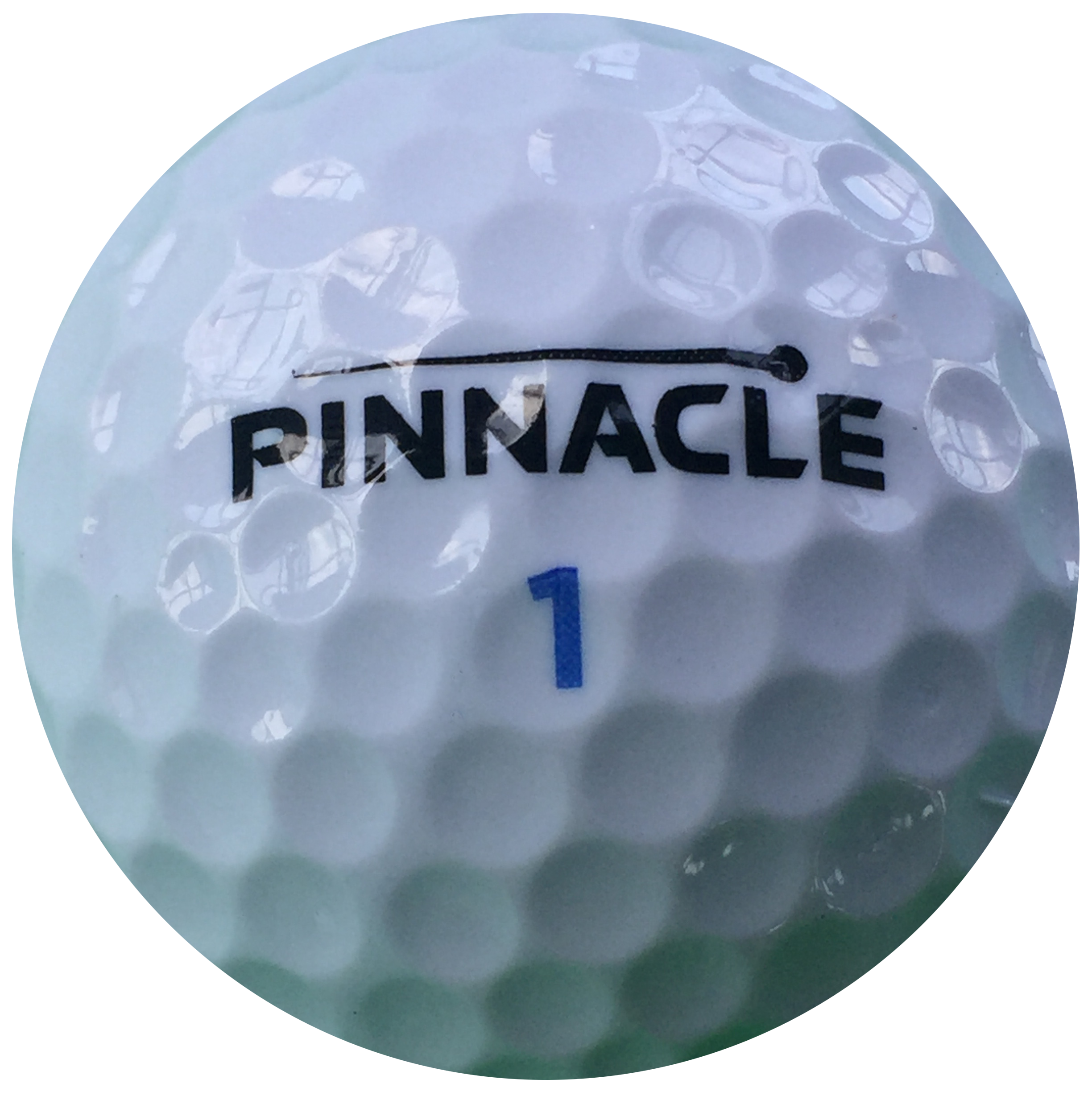 Imagem transparente de bola de golfe