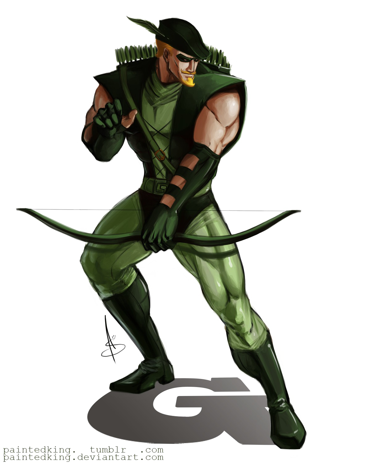 Green Arrow Transparent Image