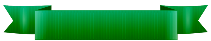 Зеленый баннер PNG изображения прозрачный