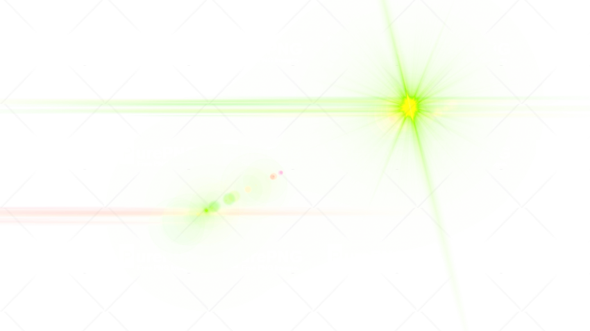 Green Flare Free PNG Image