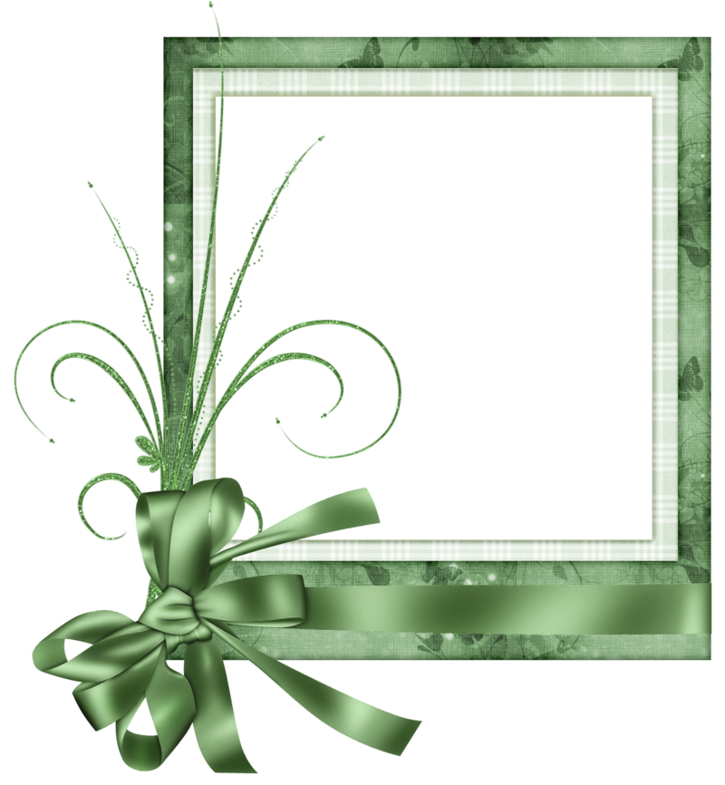 Green Frame PNG Free Download
