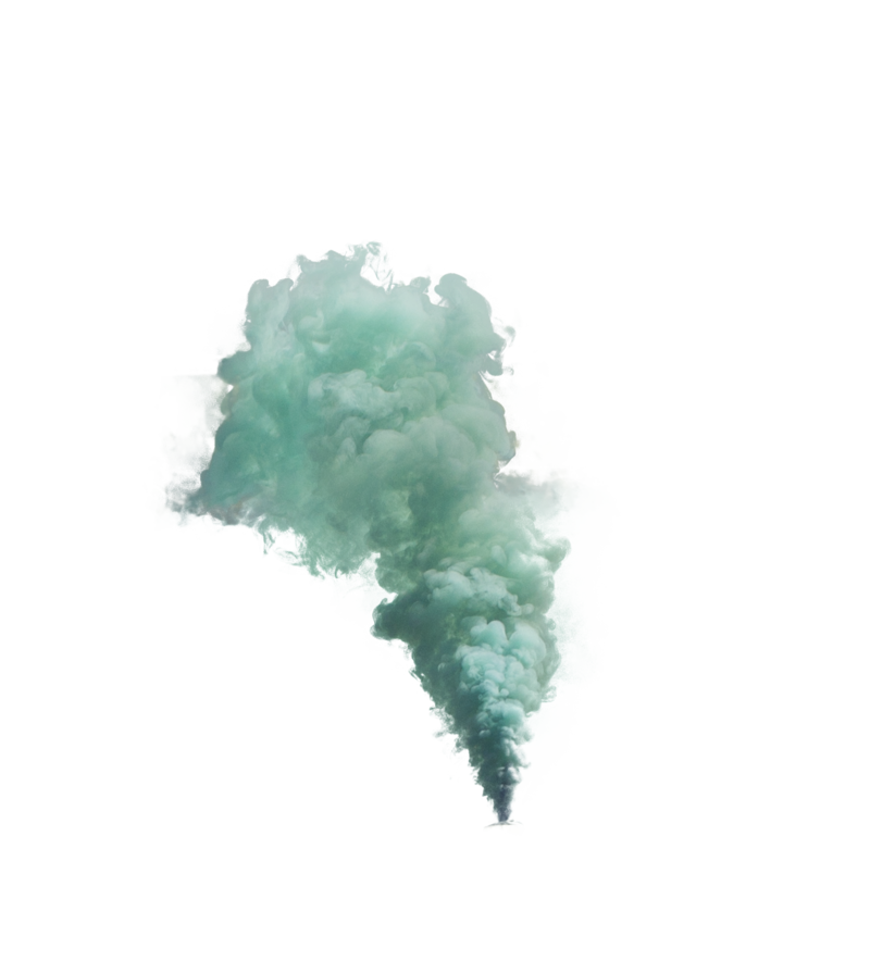 Зеленый дым бесплатно PNG Image