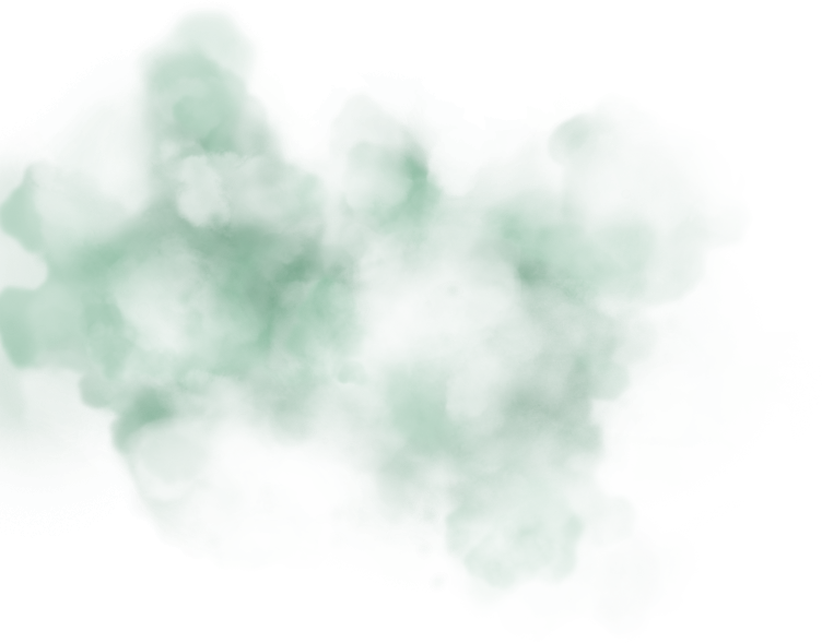 Зеленый дым PNG прозрачный образ
