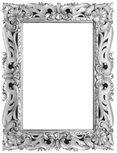 Grey Frame PNG Transparent Image