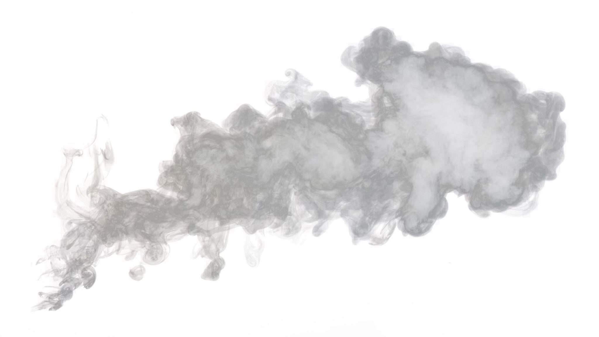 Серый дым PNG картина