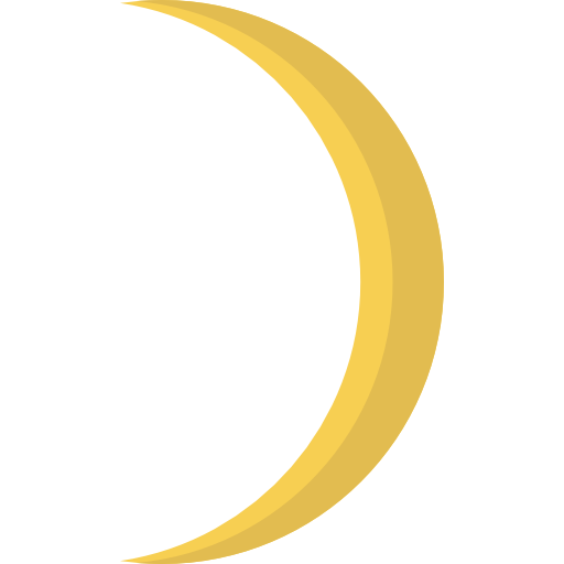 Half Moon PNG Picture