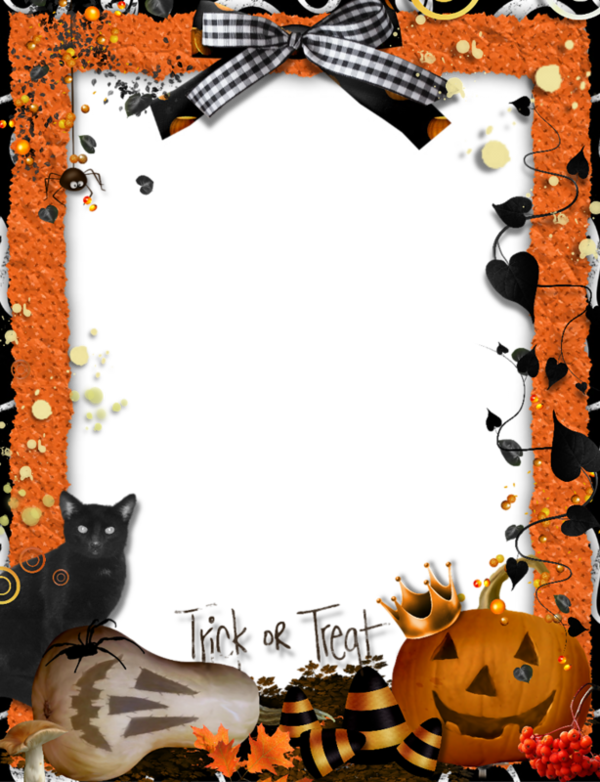 Halloween-rand Download Transparant PNG-Afbeelding