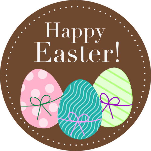 Happy Easter PNG Image Background