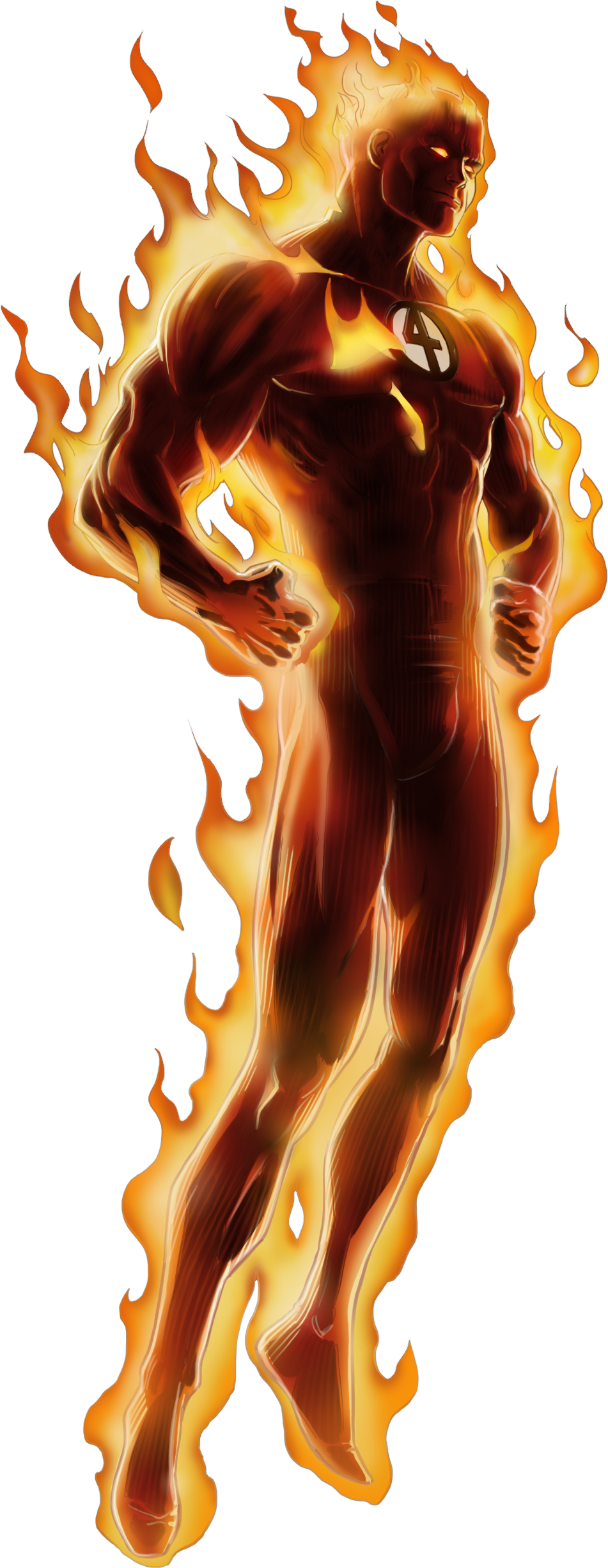 Human Torch PNG Download Image