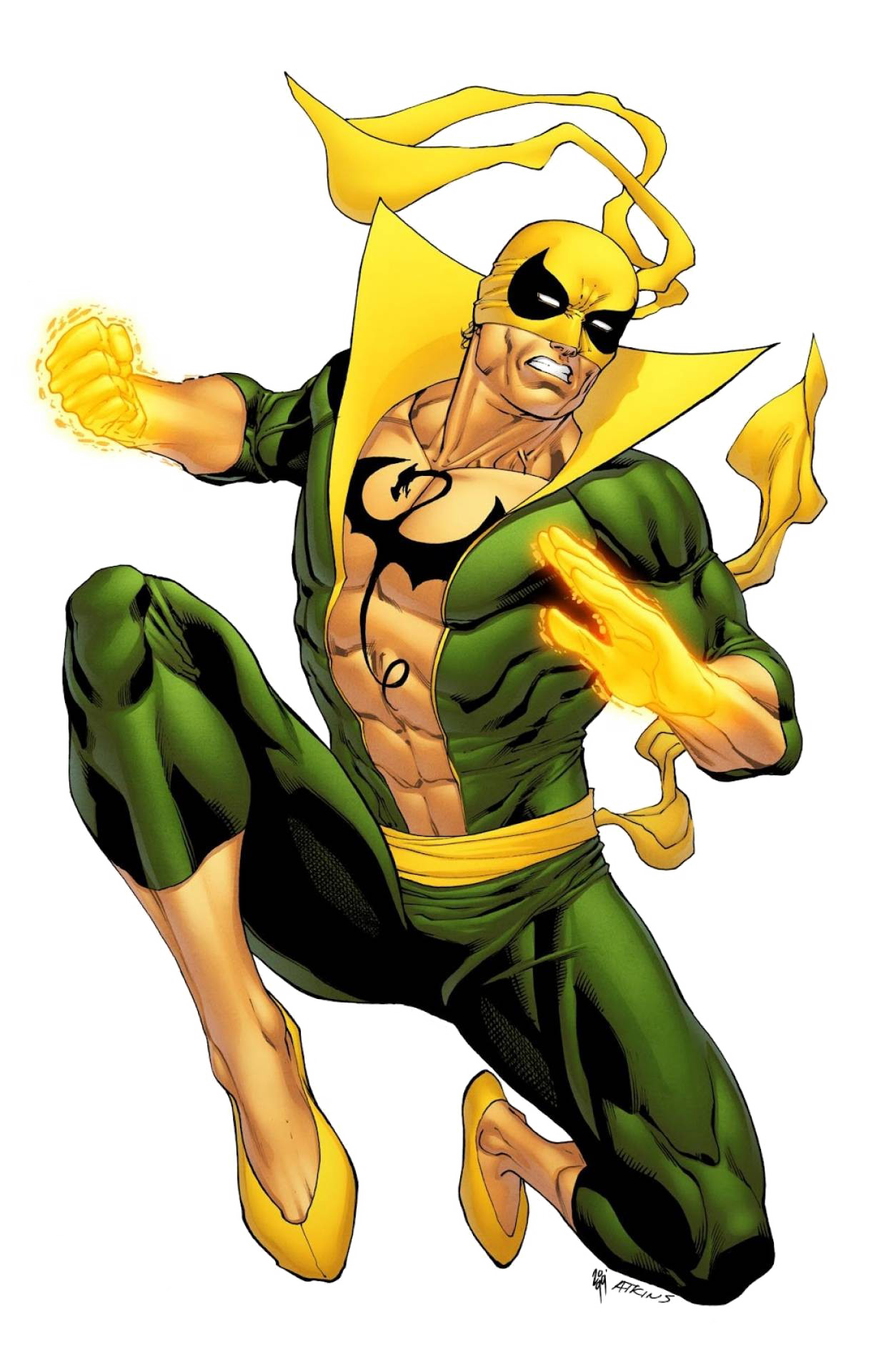 Iron Fist PNG Image Background