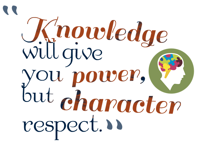 Knowledge Quotes PNG Image