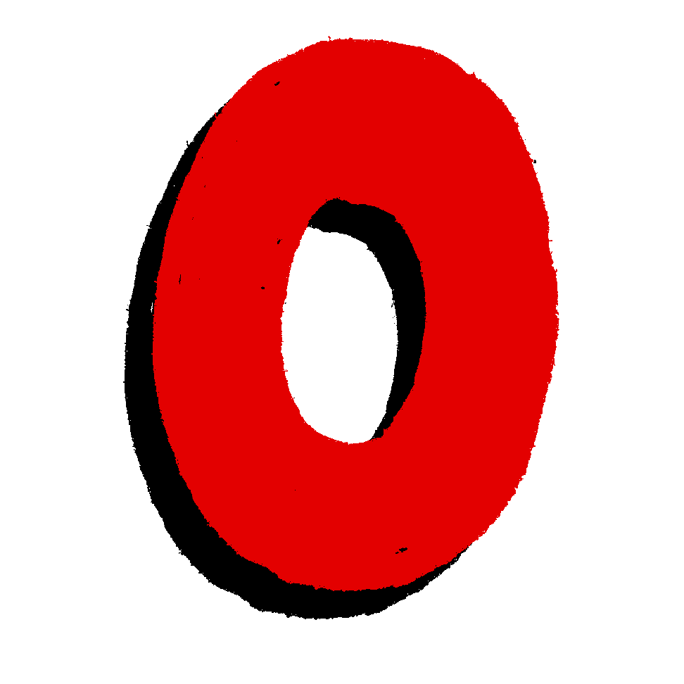 Letter O PNG High-Quality Image
