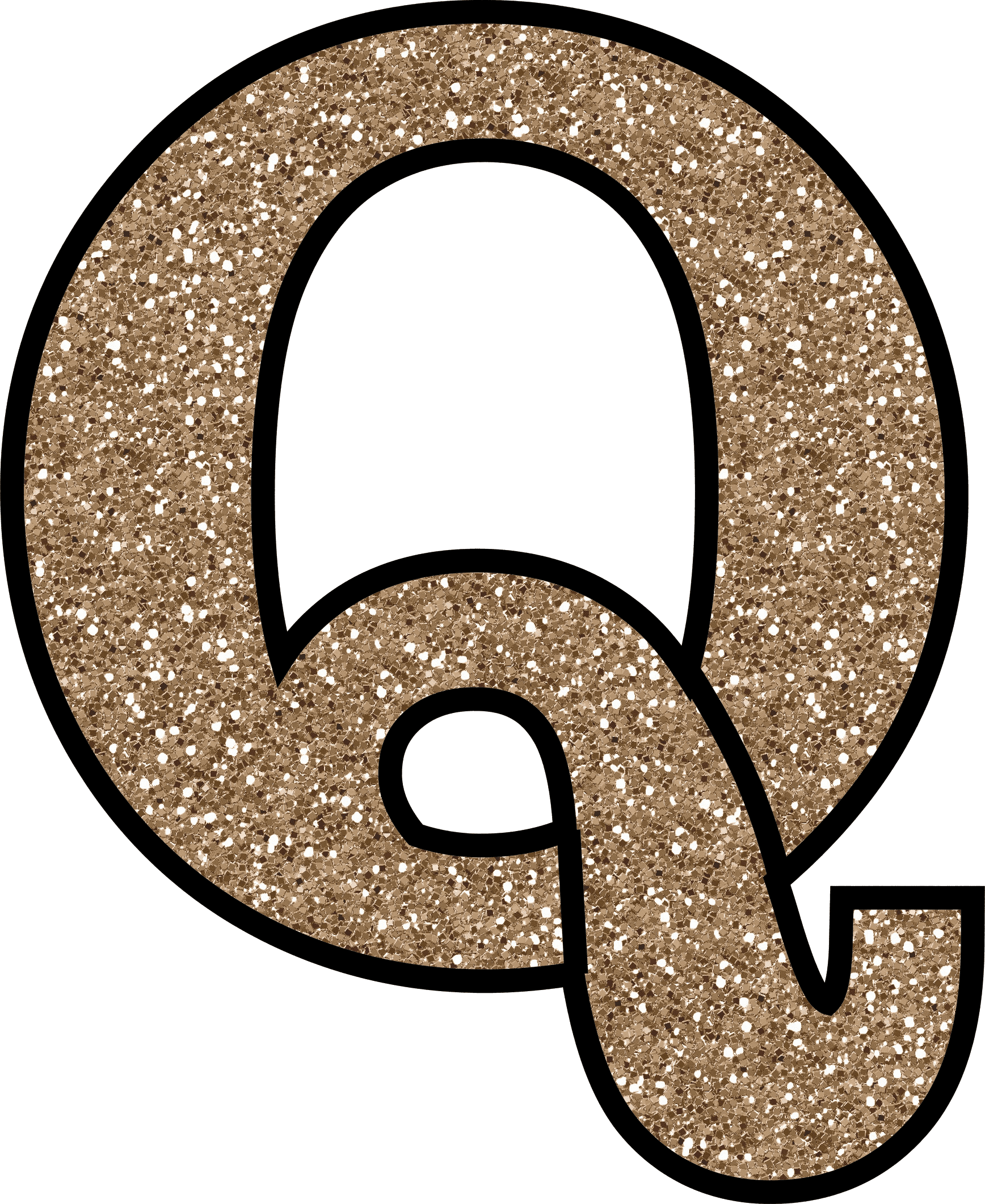 Letter Q PNG Background Image