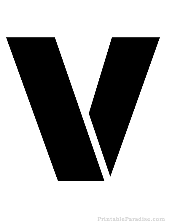 Lettera V PNG Picture