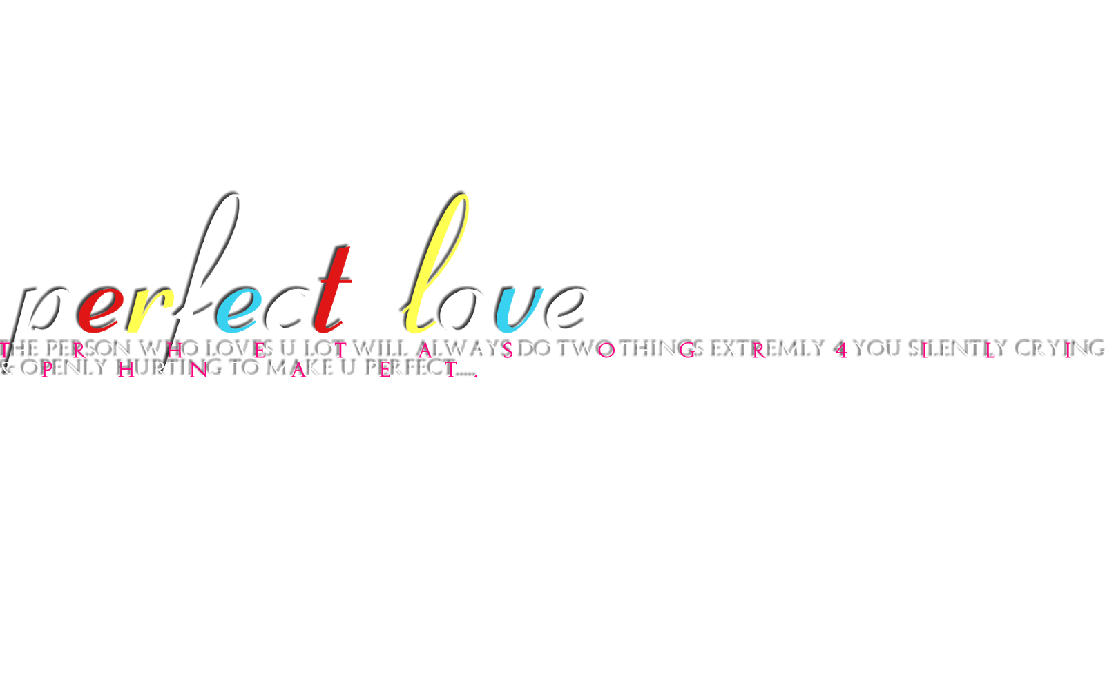 Love Text PNG Image