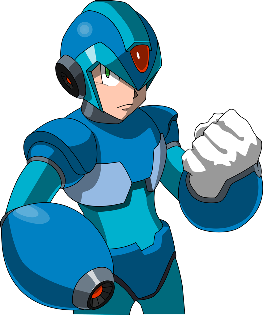 Mega Man PNG Background Image