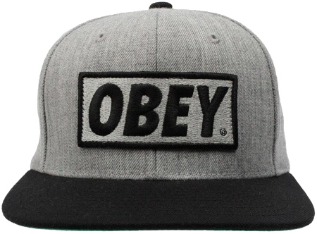 Obey Cap Free PNG Image