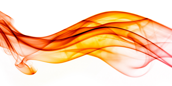 Linhas abstratas laranja PNG Pic