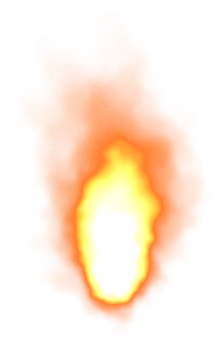 Orange Flare PNG Picture