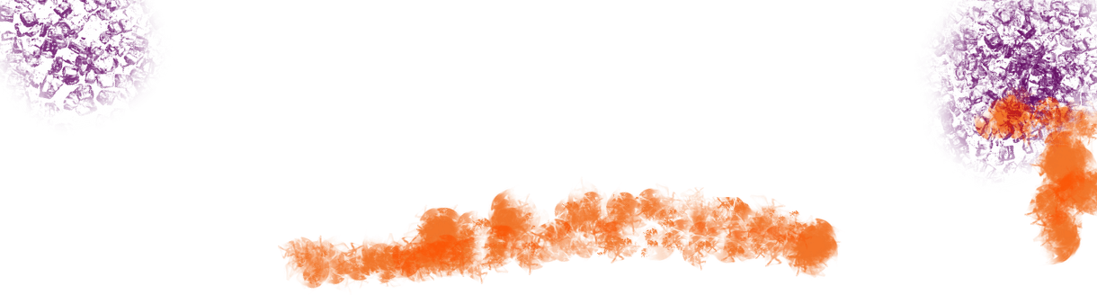Orange Smoke PNG Background Image