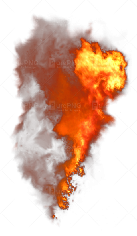 Oranje rook PNG Gratis Download