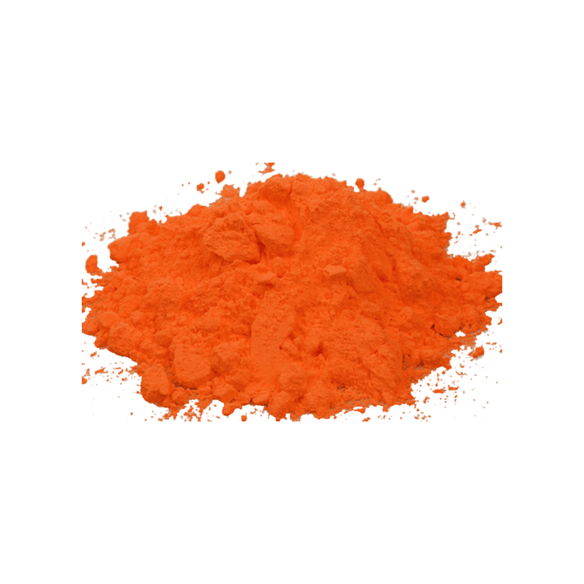 Image PNG de fumée orange avec fond Transparent