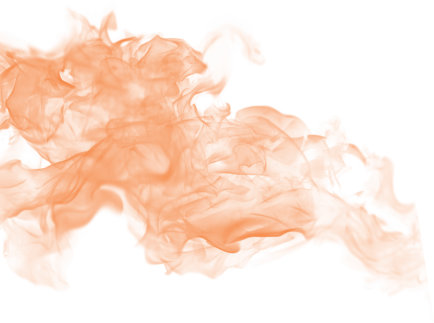 Оранжевый дым PNG Pic